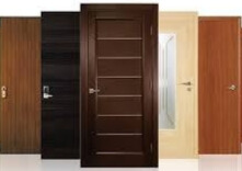 Teak door